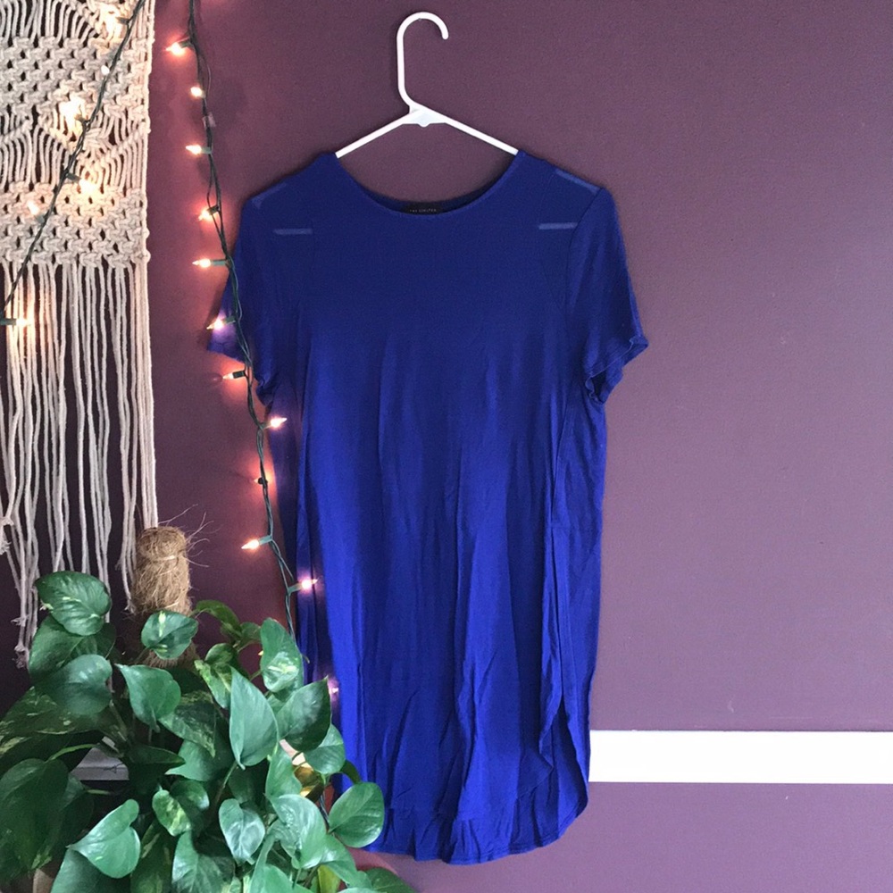 Blue fancy shirt